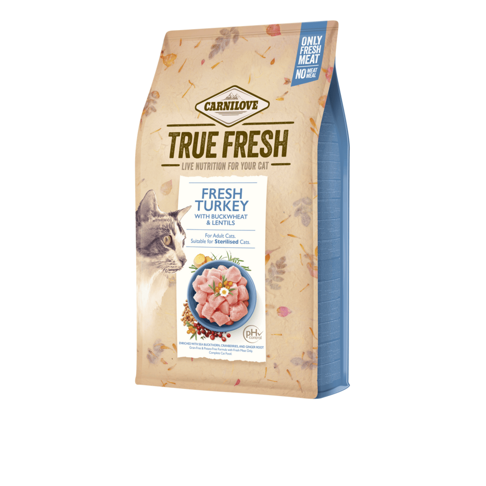 Carnilove True Fresh Turkey for Adult Cats 4.8kg