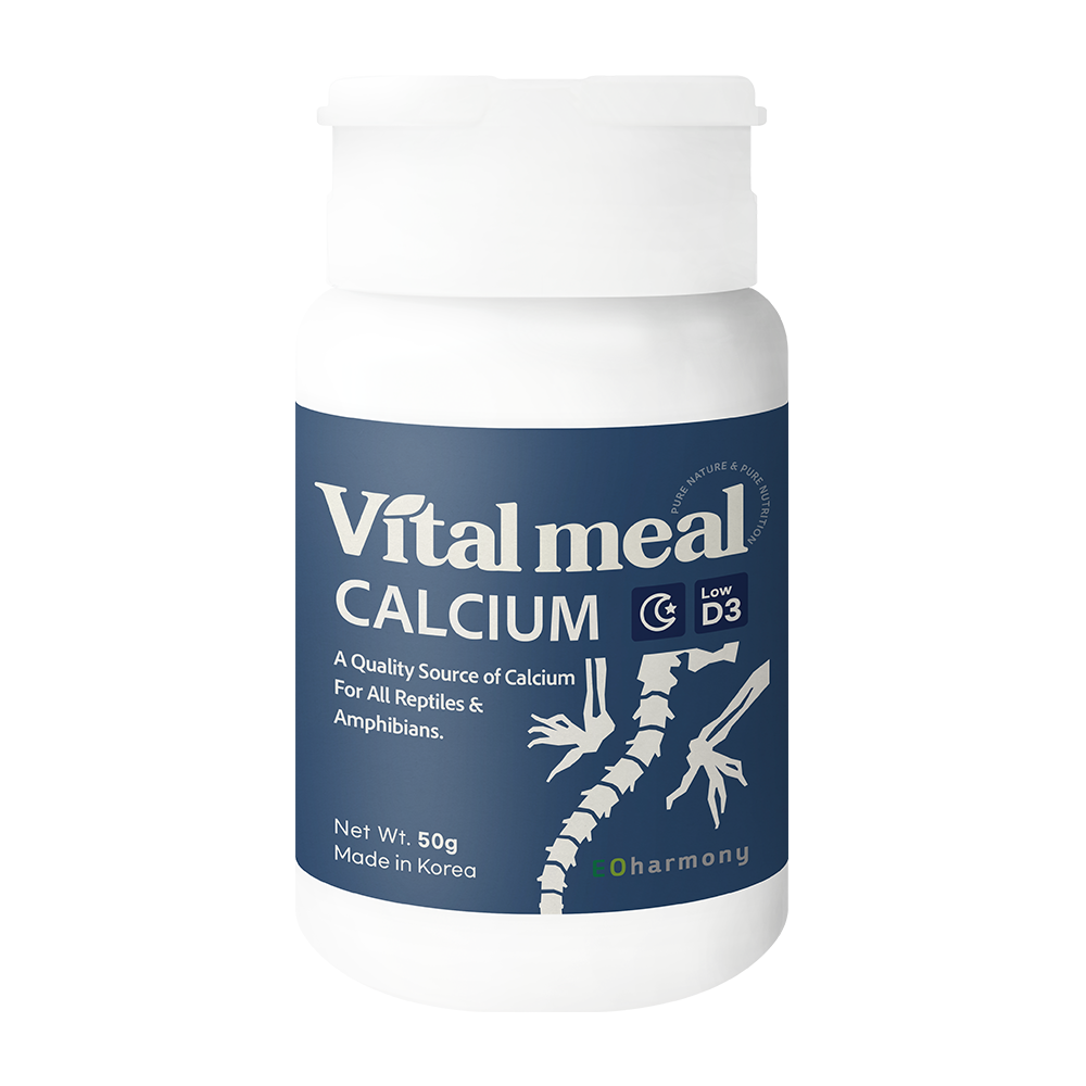 Vital Meal Calcium Low D3 for All Reptiles & Amphibians 50g