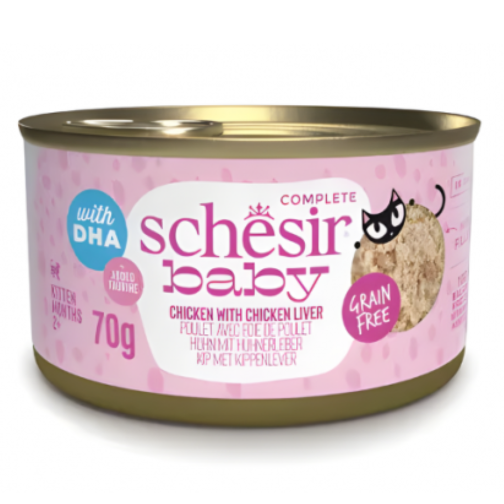 Schesir Baby Kitten Wholefood - Chicken With Chicken Liver
