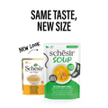Schesir Soup Cat Wet Food in Soup Pouch-Chicken With pumpkin