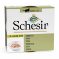 Schesir Cat Can Broth-Wet Food Tuna
