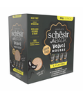 Schesir After Dark Velvet Mousse In Broth Variety Pack For Cat ( x12 Pouch) - 4 Flavors ( 3 Pouch Each Flavor)