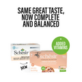 Schesir Complete & Balanced Nutrition Wet Cat Food in Jelly Can- Tuna With Salmon-(6X)