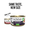 Schesir Complements Cat Wet Food in Jelly Can- Tuna With Dentex