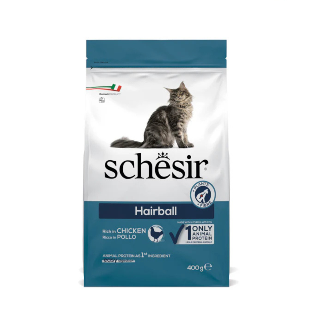 Schesir Cat Dry Food Hairball with Chicken