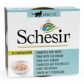 Schesir Cat Can Broth-Wet Food Tuna with Seabream