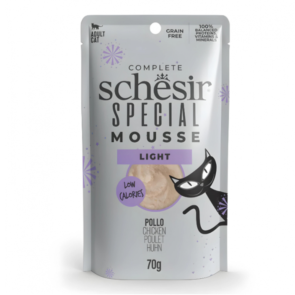 Schesir Special Mousse (Light) For Cat - Chicken