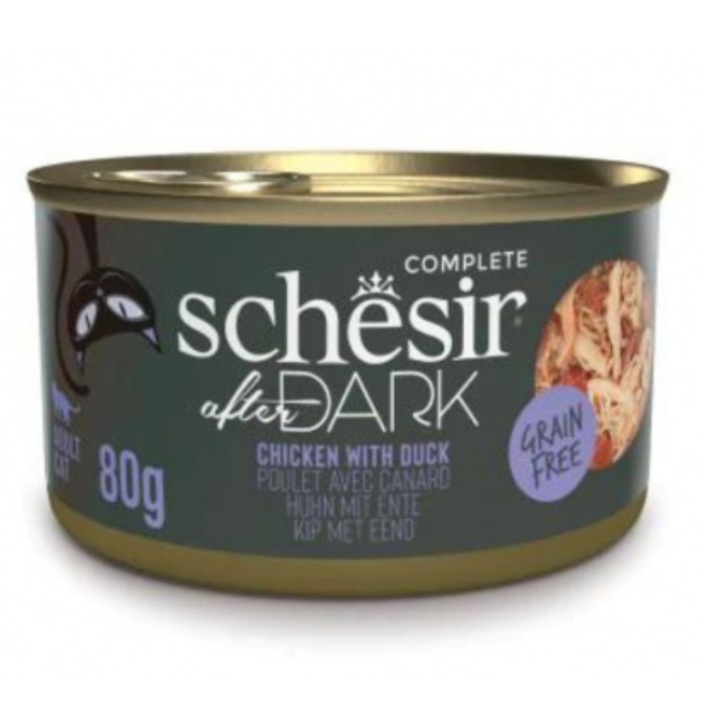 Schesir After Dark Wholefood In Broth For Cat - Chicken With Duck