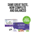 Schesir Complete & Balanced Nutrition Wet Cat Food in Jelly Can- Tuna With Beef-(6X)