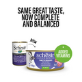 Schesir Complete & Balanced Nutrition Wet Cat Food in Jelly Can- Tuna With Beef