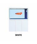 Boyu EYM 1000 Series Luxury Aquarium White, (1000L x 400W x 1530H mm)[Color - White, Dimension - 1000LX400WX1530HMM]