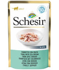 Schesir Cat Pouch-Wet Food Tuna with Seabream
